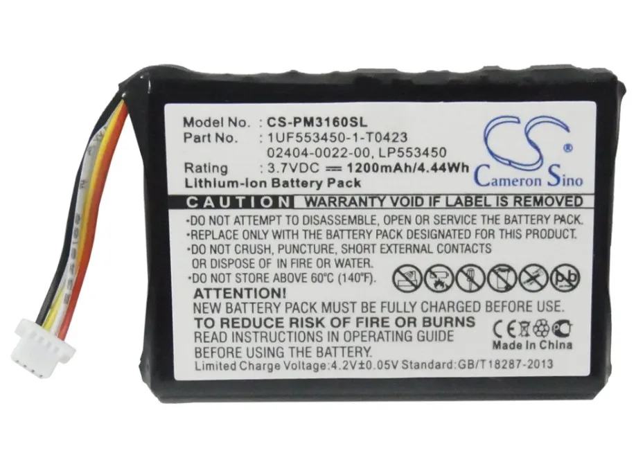 cameron sino 1200mah battery for FLIP for CISCO 3rd F460 Generation S1240 U260 Video UltraHD LP553450 M3160