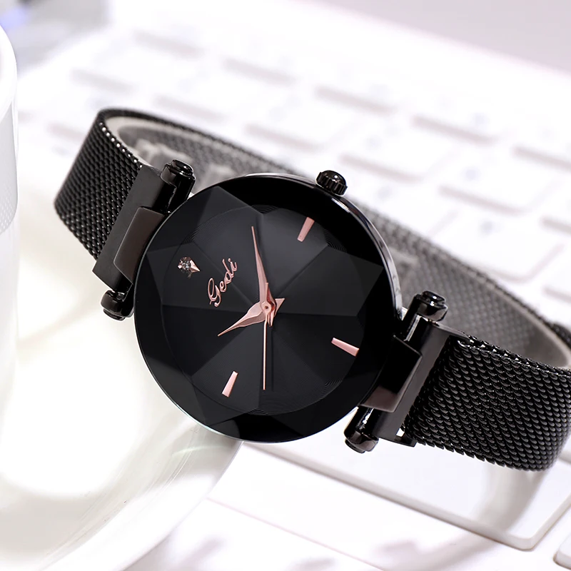 GEDI 女性の腕時計薄型高品質超クォーツは、女性の高級ーファッションブランドレディース時計ファッション女性の腕時計トップ
