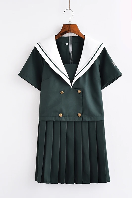 Combinaison coupe-vent pour élèves de l'école japonaise, uniforme de classe pour femmes, jupe