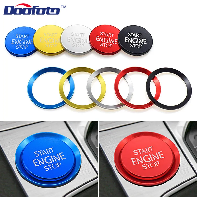 Doofoto Auto Decoration Car Styling Key Rings For Volkswagen Passat B8 2016-2019 Tiguan L Teramont Atlas For Audi Q5 Skoda Seat