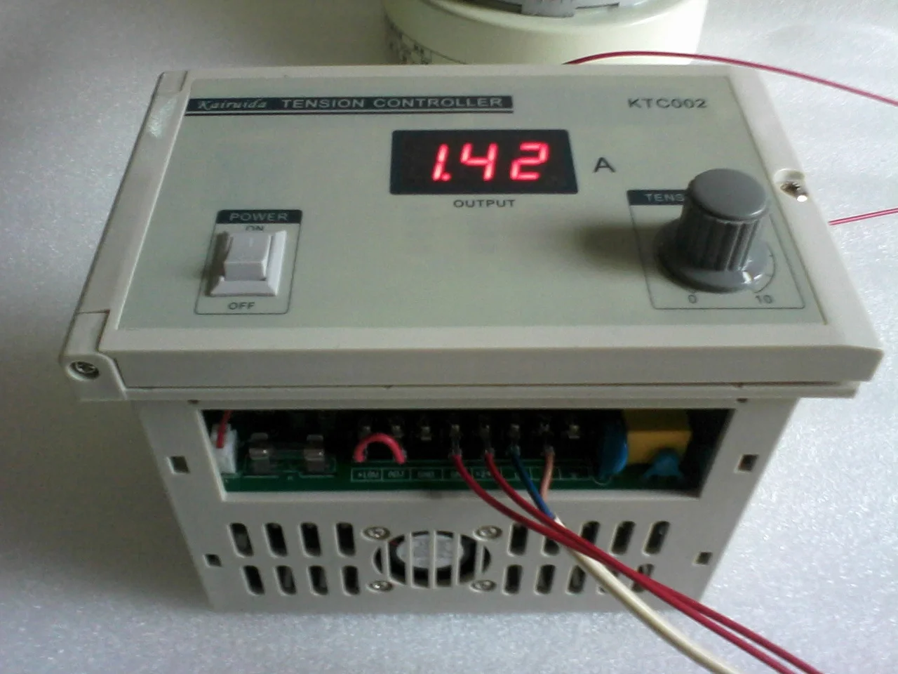 ดิจิตอลตัวควบคุมความตึงเครียด KTC002,คู่มือตัวควบคุมความตึงเครียด,Magnetic Particle คลัทช์ Controller