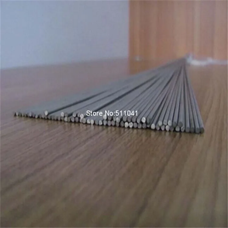 Dia 0.0450 "titanium bastoni 914.4mm (36in) lunghezza, gr5, 6al-titanium filo di saldatura tig, titanium bastoni, Paypal è disponibile