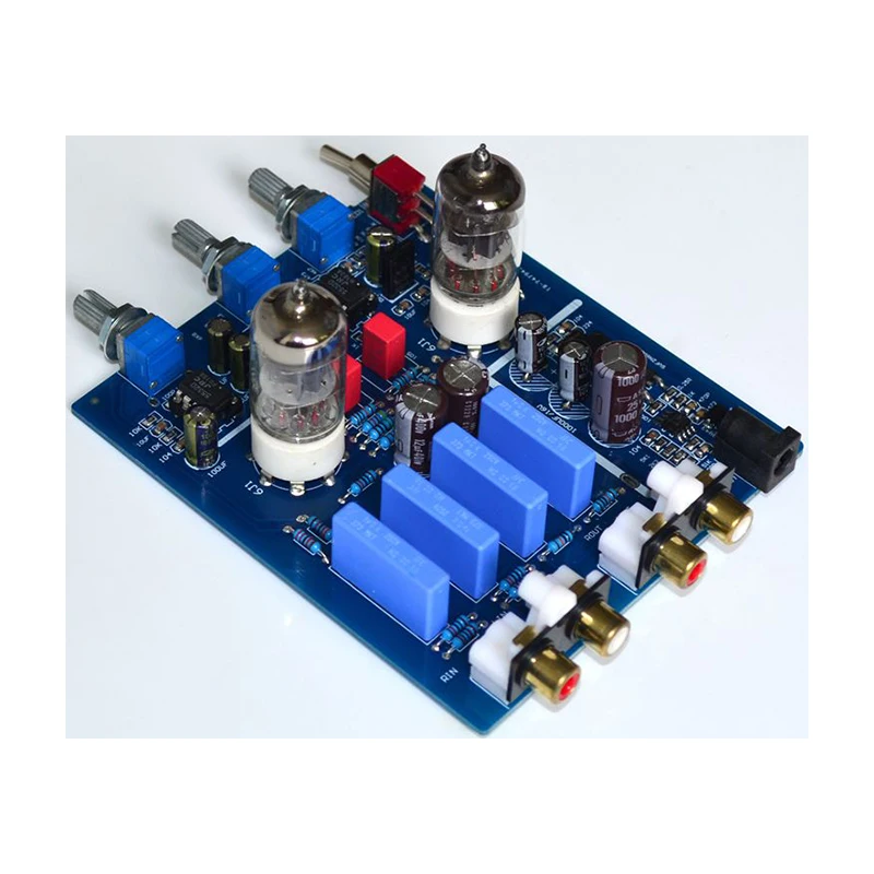 KYYSLB Febbre HIFI bile preamplificatore 6J1 tubo con alta e bassa regolazione del suono HIFI audio amplificatore preamplificatore