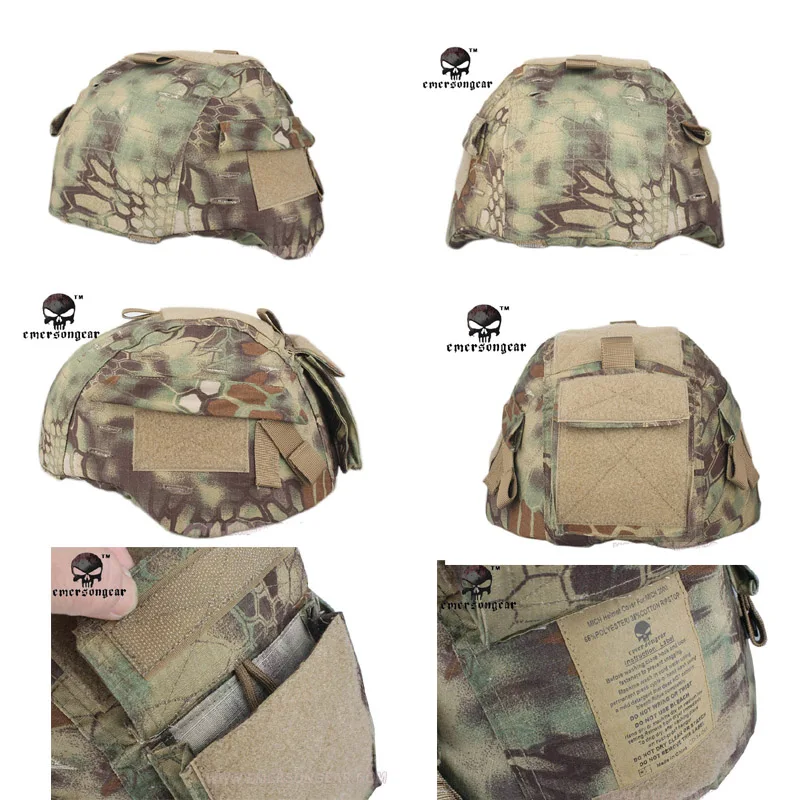 EMERSONgear MICH2000 Tactical Helmet Cover Airsoft Hunting Helmet Cover