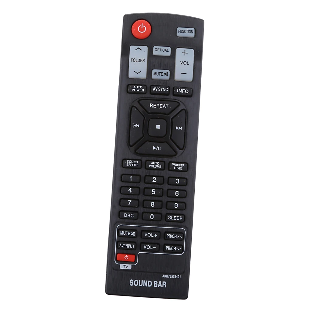 AKB73575421 Remote Control for LG Sound Bars NB3530A, NB3532A, NB4530B, NB4532B, NB4540, NB4543, NB5540, NB5541, NBN36