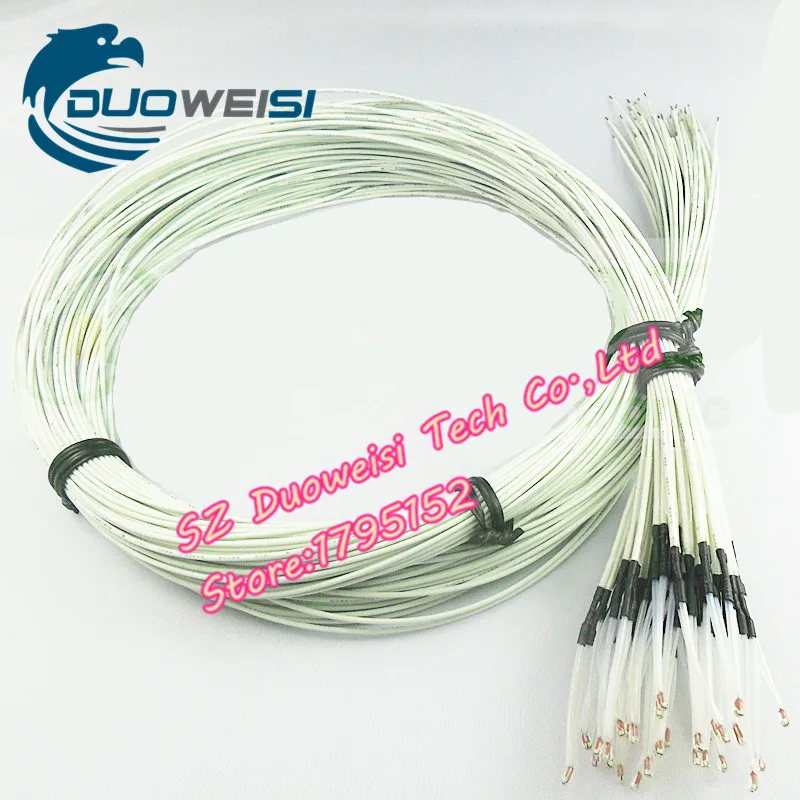 10 개/몫 단일 종단 유리 밀폐형 ntc 서미스터 온도 센서 모듈 3d 프린터 액세서리 100 k 1% 3950 tem 모듈