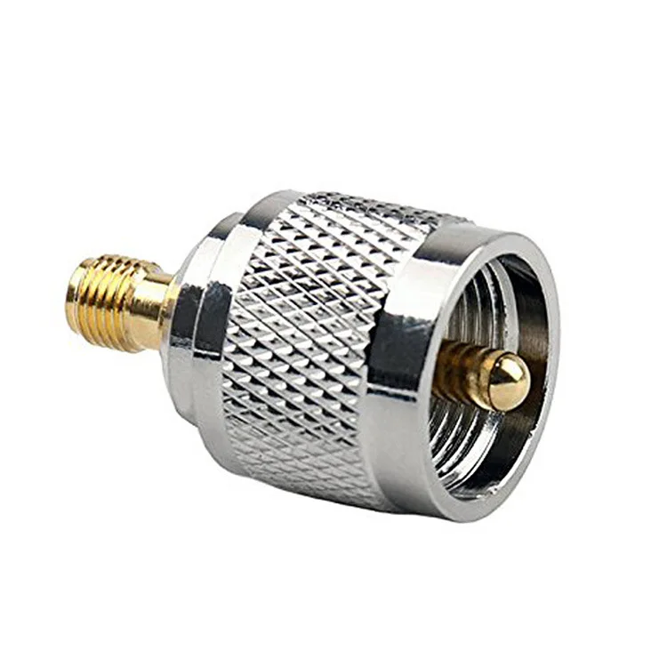 10 pieces/lot UHF Male PL259 Plug to SMA Female Jack straight RF  Coax connector Adapter