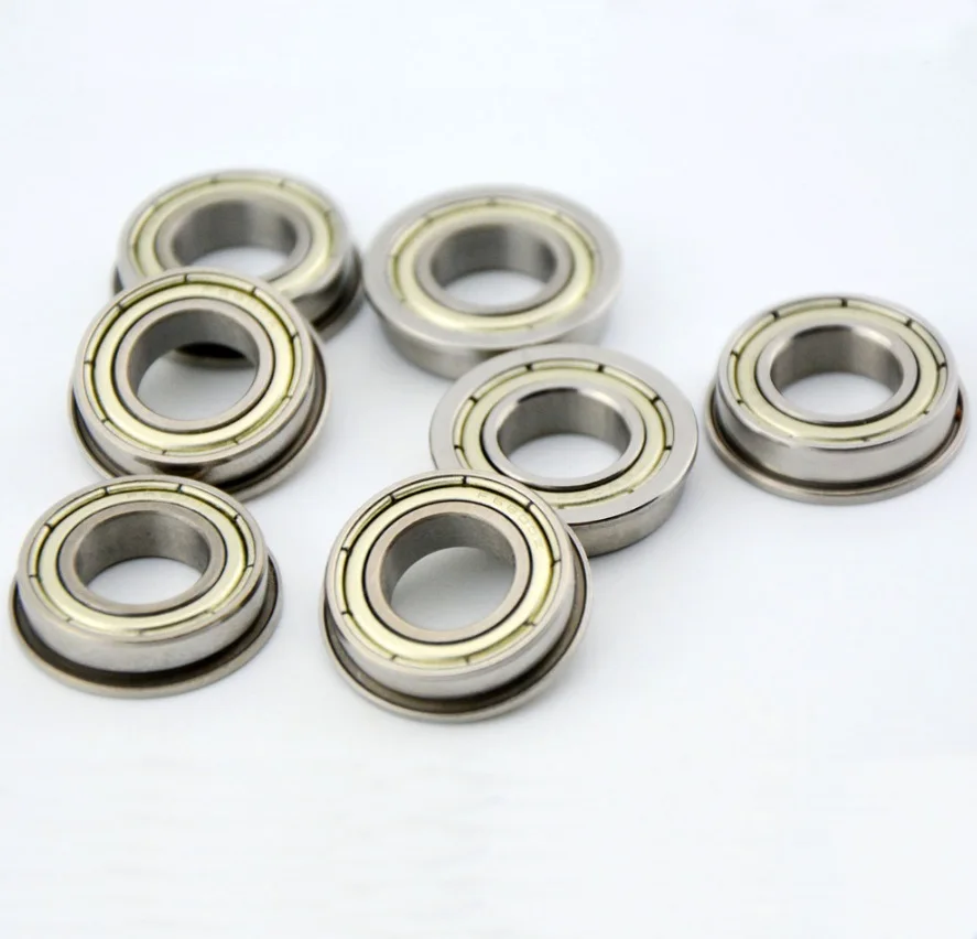 100pcs/lot F6901ZZ F6901Z F6901 ZZ Z 12x24x6 mm flange deep groove Ball Bearing flanged F 6901ZZ 12*24*6mm