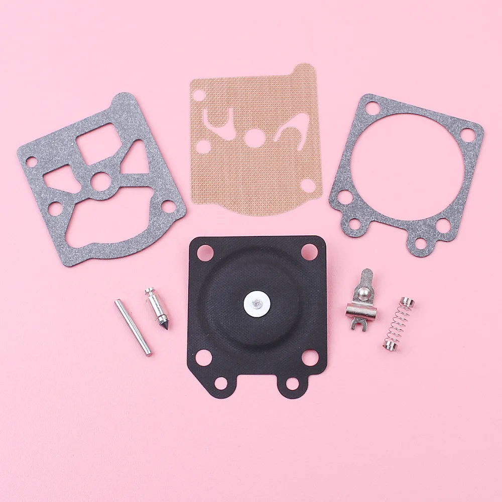 2 개/몫 carburetor carb repair 파트너 용 다이어프램 키트 재구성 350 351 370 371 420 walbro 33-29 전기 톱 예비 부품