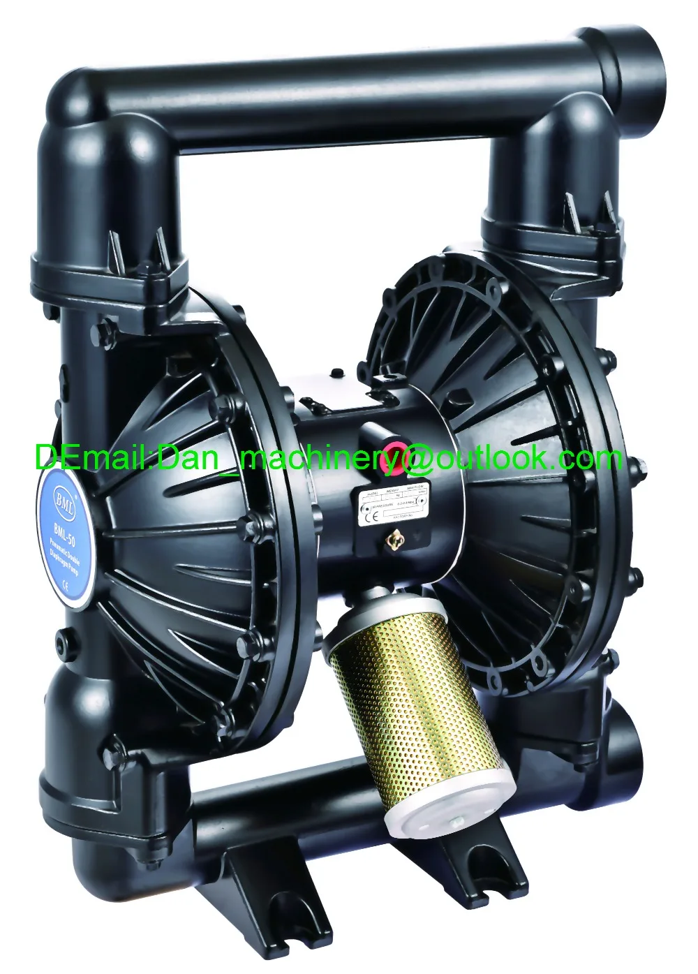 

568L/min Aluminum Alloy 0.8Mpa High Pressure Double Way Pneumatic Diaphragm Air Pump