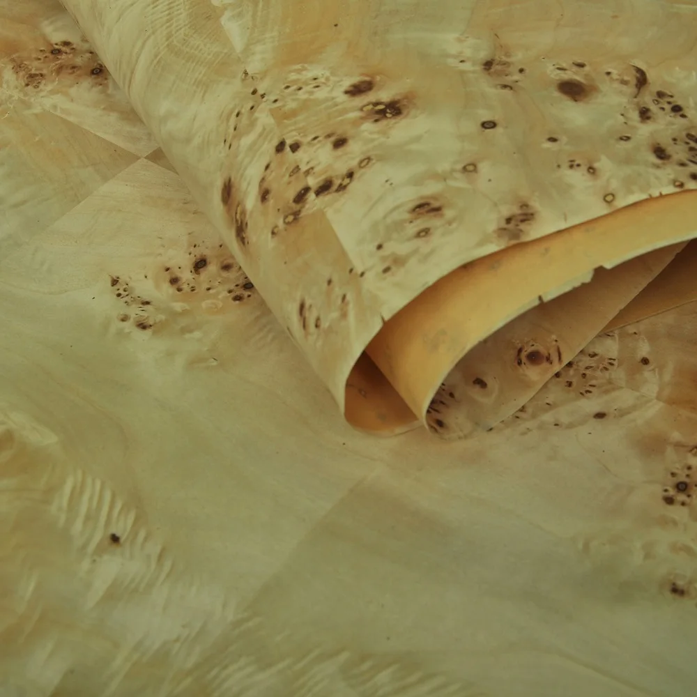 Natural Craft paper back Mappa Burl Veneer