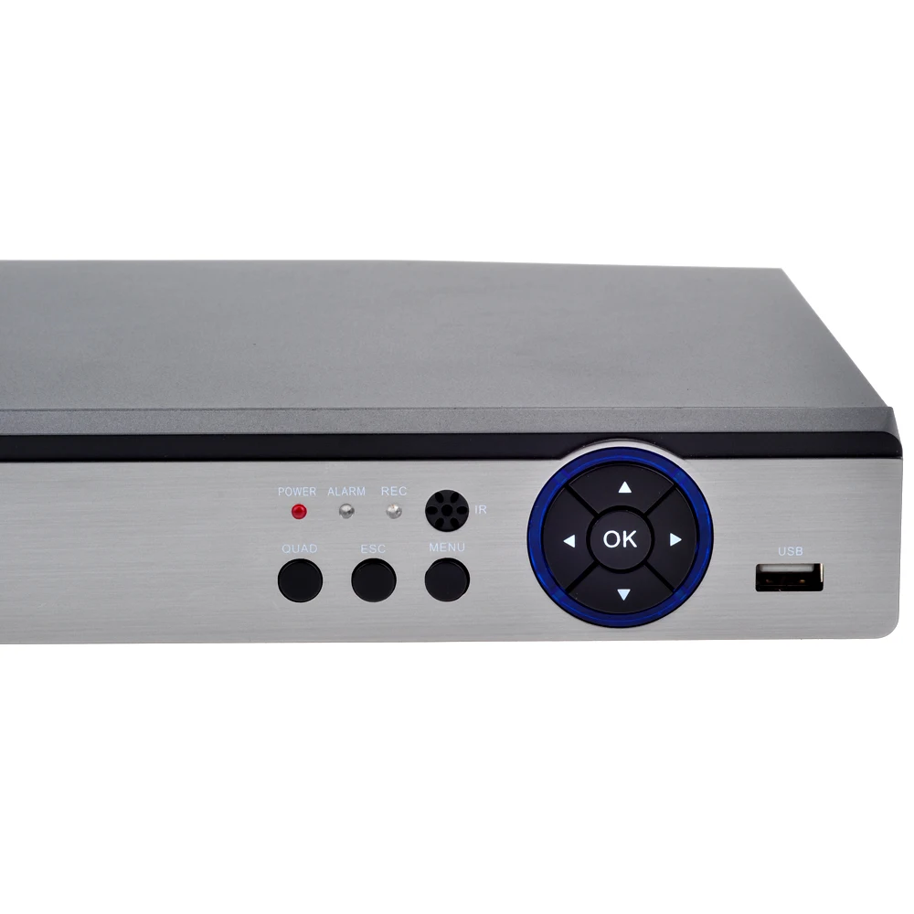 AZISHN كامل HD 8CH AHD 4 متر/الهجين شبكة 4 متر NVR 8CH AHD DVR VGA HDMI UTC XVR RS485 P2P ل AHD/TVI/CVI/CVBS/IP 5 في 1