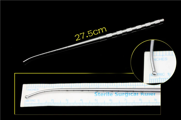 medical Orthopedic Instruments spine Pedicle Probe Hard Probe Lumbar vertebra and Spinal Nerve Probe Straight elbow curved head