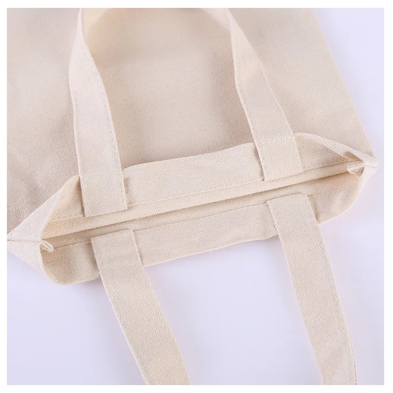 High Quality Large Casual Canvas Shopper Bags Bag Foldable Retro Shopping Bag Shoulder bag Handbag For Men Women