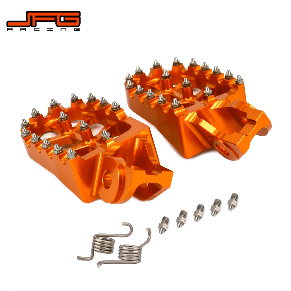 Motorcycle CNC 2022 New Foot Pegs Footpegs Pedals For KTM SX SXF EXC EXCF XC XCF 125 150 250 300 350 450 500 2017-2020 2021 2022