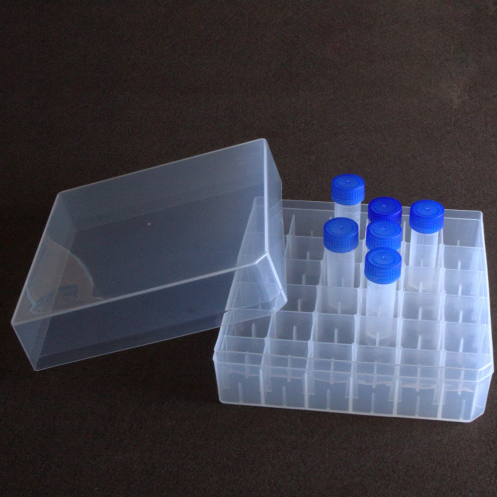 High Quality 36holes 5ml PC Frozen tube box iquid nitrogen storage box freezing box