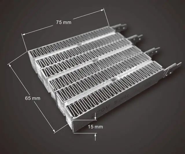 220V 1000W Heating plate PTC heat pad element Clothes Dryer Parts 75X65X15mm