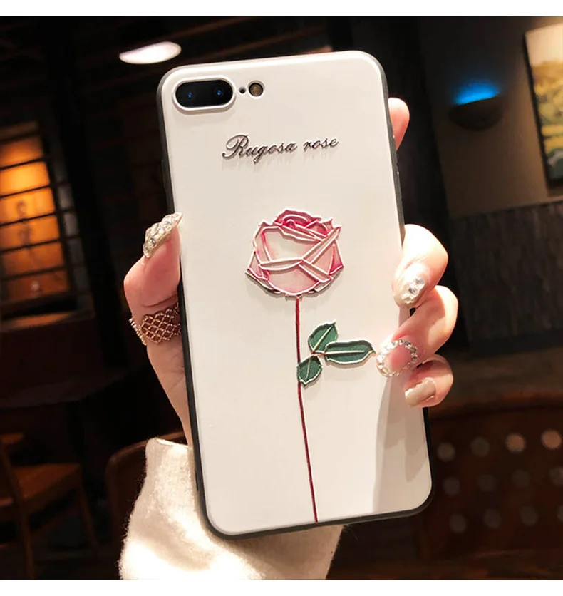 Flower Emboss Case For Samsung A70 Phone Case Soft Silicon Back Cover For Galaxy M51 M31S A20S A20 A30 A50 A50S A21S A51 A71 A10