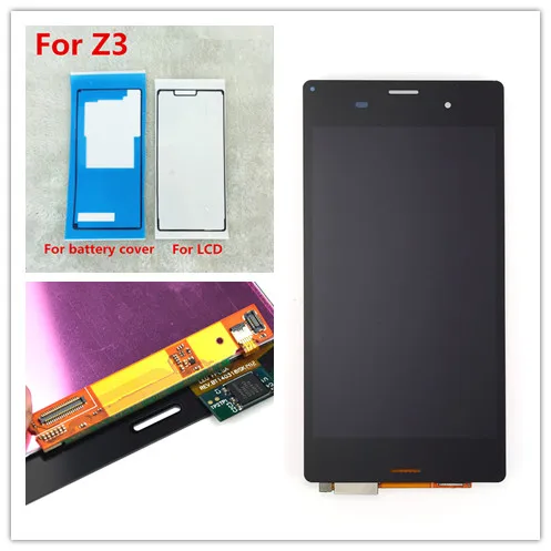 

JIEYER 5.2' Black or white Tested LCD Display For Sony Xperia Z3 D6603 D6653 L55t D6683 Touch Screen & Digitizer Assembly Repai