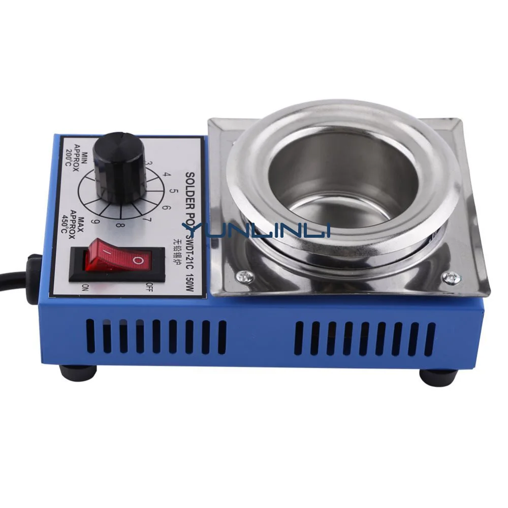 40 قطعة/الوحدة اللحيم وعاء لحام Desoldering ل حمام 50 مللي متر 220V 150W ST-21C