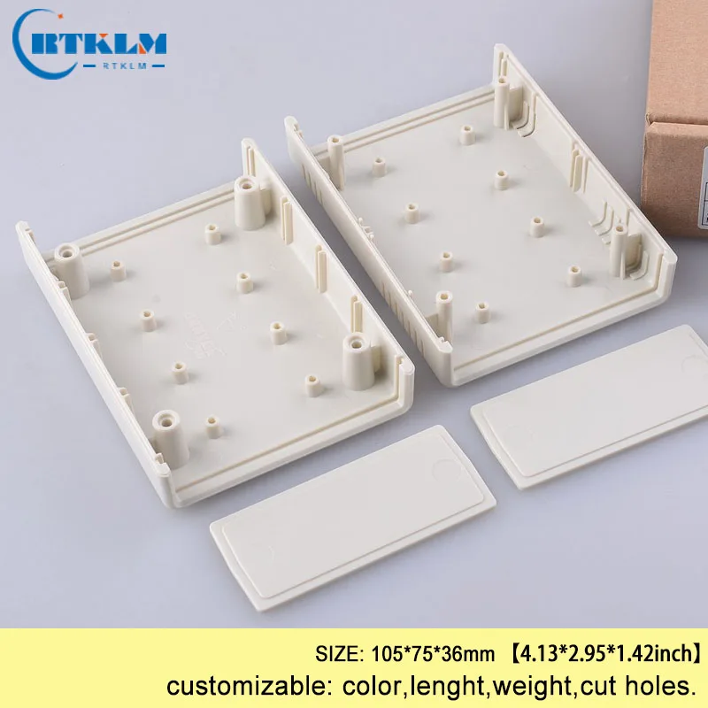 DIY Plastic housing Desktop Enclosure Custom Electronics Distribution Junction Box ABS Plastic Enclosure 105*75*36mm