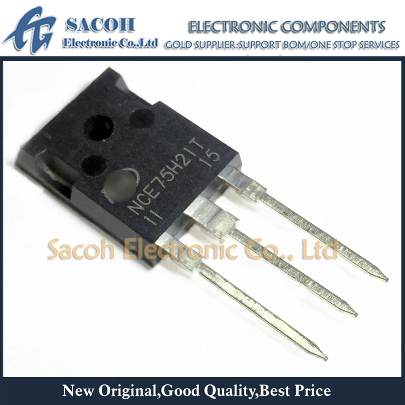 

Refurbished Original 5Pcs/Lot NCE75H21T NCE75H21TB OR NCE75H35T OR NCE75H26T OR NCE7580T TO-247 210A 75V N-Channel Power MOSFET