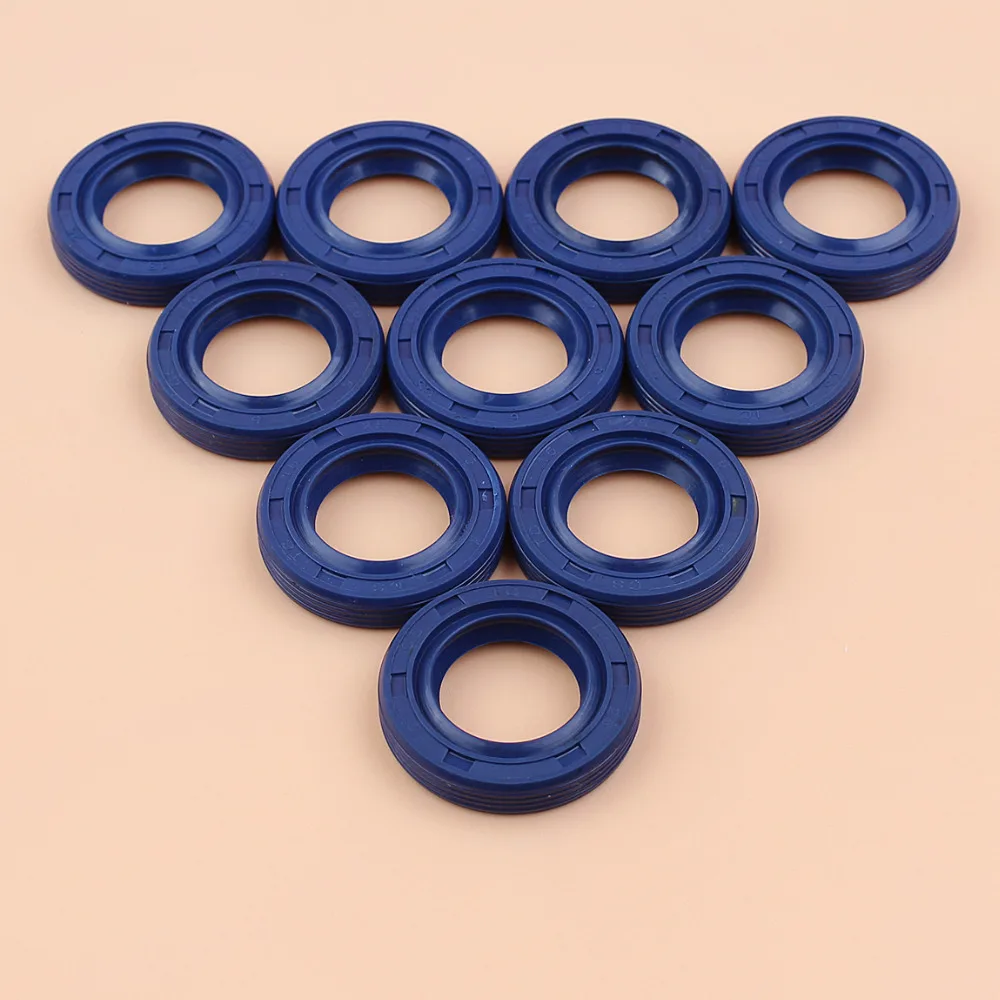 10Pcs/lot Oil Seal Kit For STIHL 017 018 019T 021 023 025 MS170 MS180 MS270 MS190 MS190T MS191T MS211 MS270 MS280 MS311 MS391