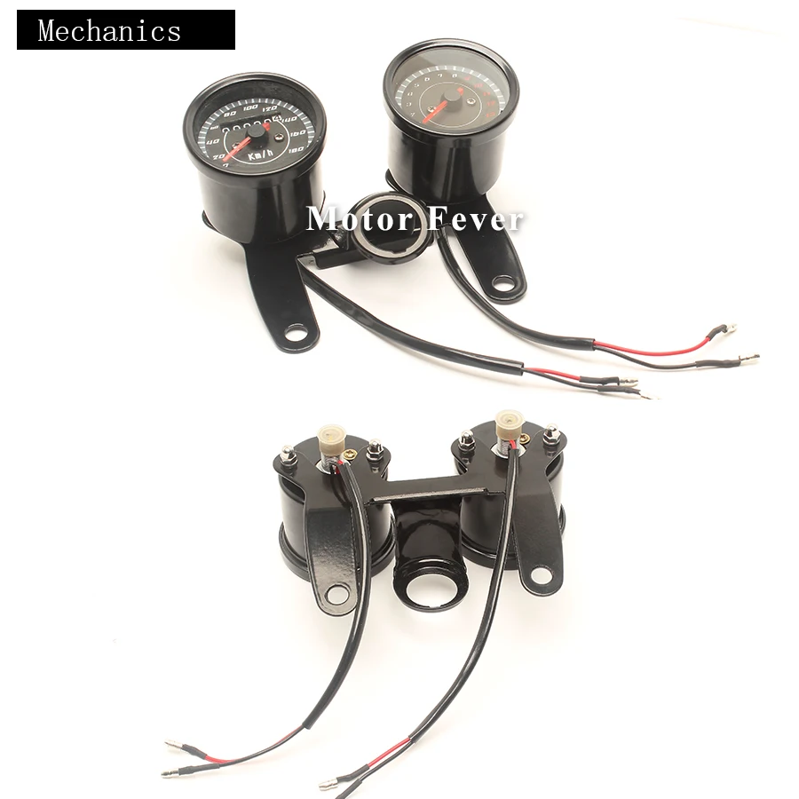 Motorcycle Mechanics Instruments Electronic Meter Odometer Speedometer Pointer Digital Instruments KM/H for Honda Yamaha Suzuki