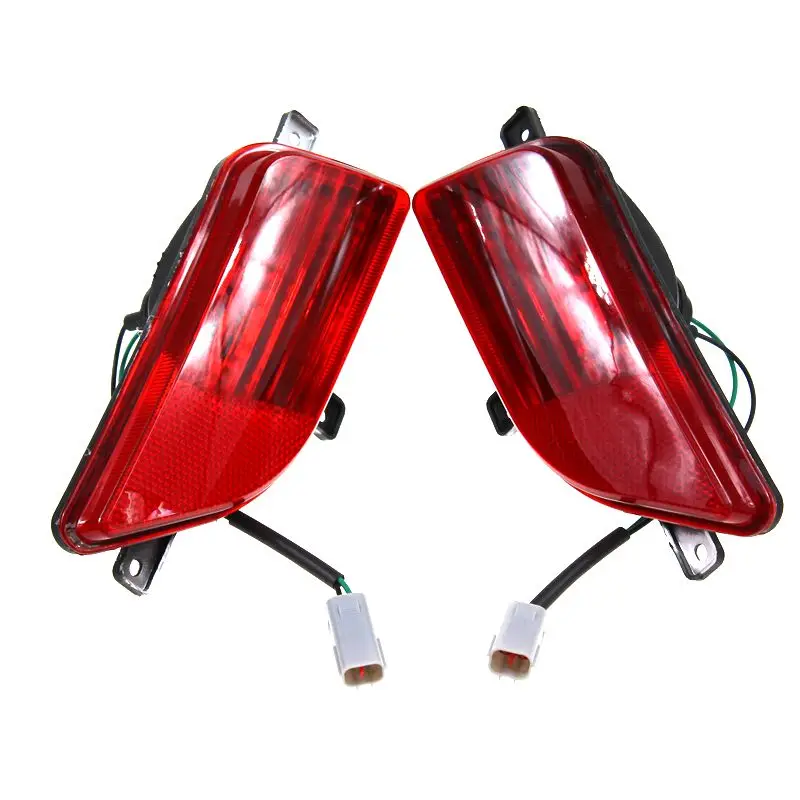 

LARBLL 2PCS New Rear Left Right Bezel Brake Lamp Fog Tail Light For Great Wall V200 V240 4116210-P00 4116220-P00