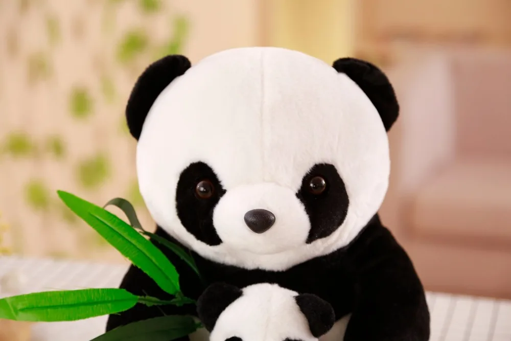 Neue Plüsch-Panda-Spielzeuge, niedliche Stofftierpuppe, Mutter und Sohn, Spielzeug, Geschenk für Kinder, Freunde, Mädchen, Heimdekoration, Weihnachtsgeschenk – Detail 7
