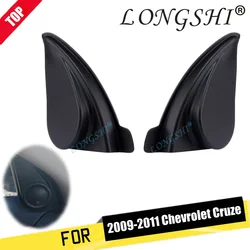 LONGSHI Car Horn Refit Stereo Installation Tweeter Refitting Boxes for 2009-2011 Chevrolet Cruze Audio Door Angle Gums 2Pcs