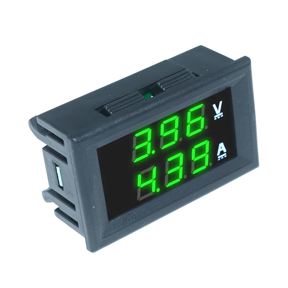 DC 0-100V 10A 50A 100A Auto Car Electronic Digital Voltmeter Ammeter 0.56\'\' LED Display Voltage Regulator Volt AMP Meter Tester