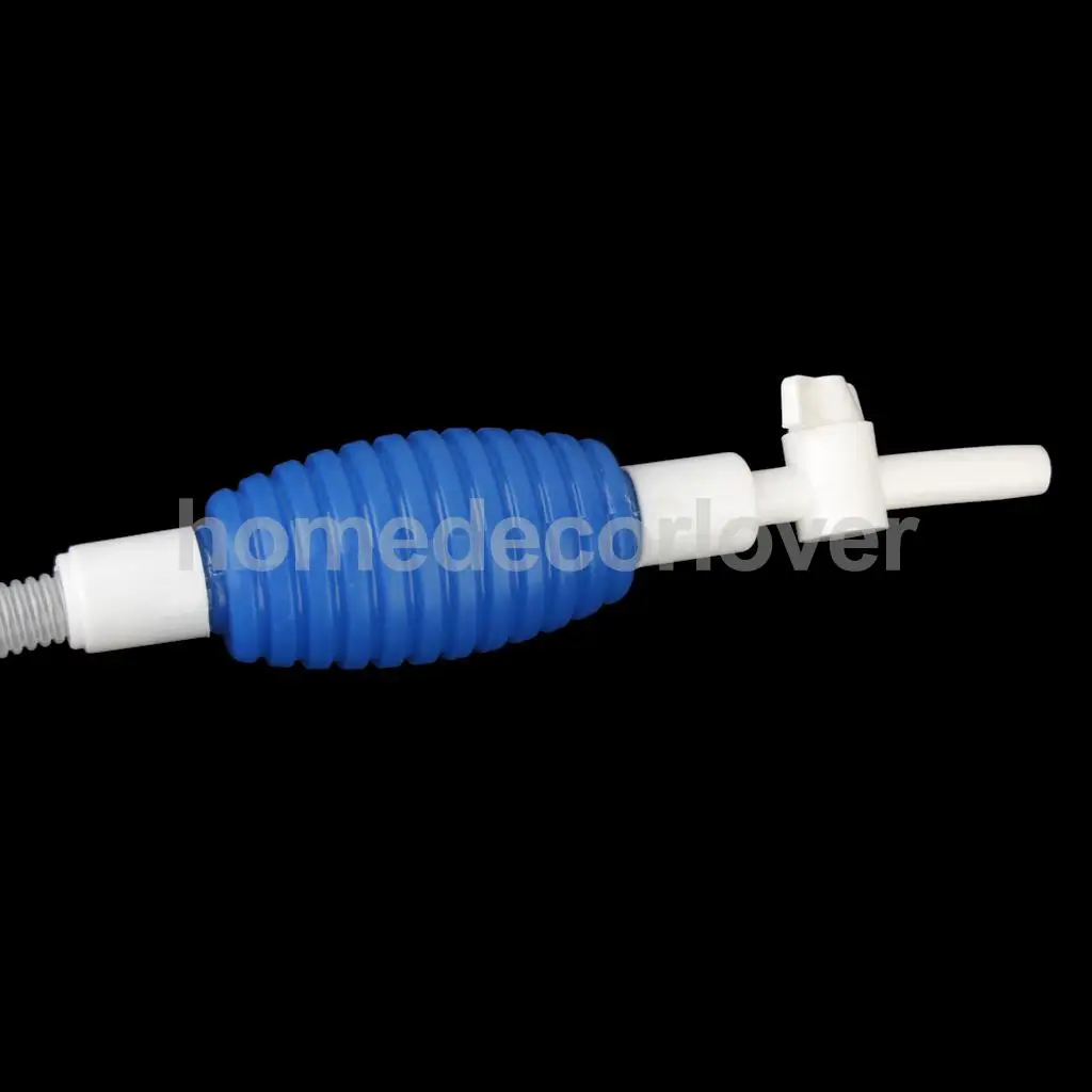 Aquarium Tank Vacuum Gravel Cleaner Water Syphon Siphon Pump Filter Changer