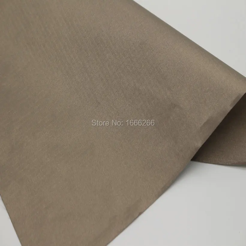 Width 145 cm Military Blocking EMF EMR EMI RFID RF Shielding fabric Waterproof splash/Anti fingerprint/ Anti-fouling printing