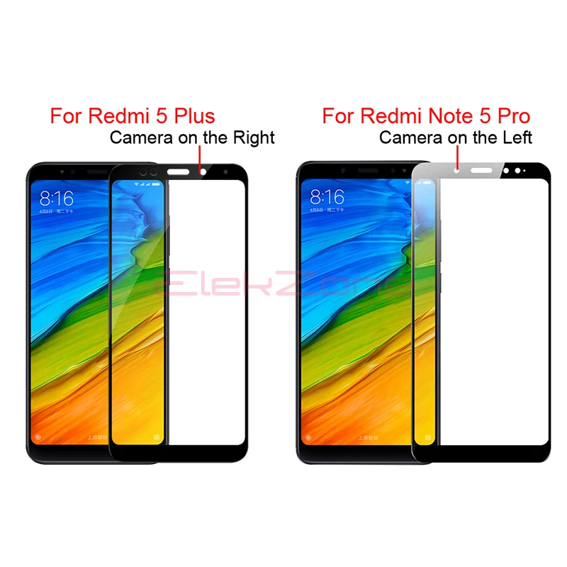 Screen Protective For Xiaomi Redmi Note 5 Pro 5A For Xiaomi Redmi 5 5A Note 5 5A Prime Full Cover Tempered Glass Protective Film