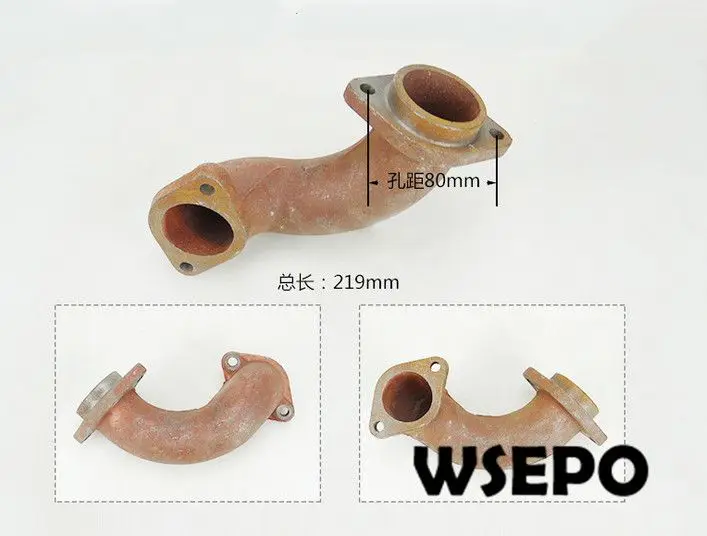 

OEM Quality&Factory Direct Supply! Air Cleaner Connecting Pipe for S195/ZS1100 4 Stroke Small Water Cooled Diesel Engine