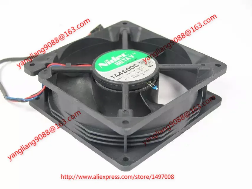 

Nidec B34578-26G1 ALC1 DC 48V 0.25A 120x120x38mm Server Cooling Fan