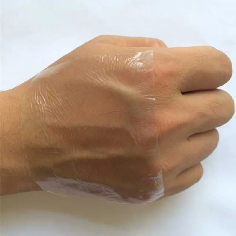 1 rouleau de ruban adhésif Transparent médical imperméable pour bain, bande de Fixation Anti-allergique pour pansement à membrane pu