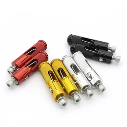 Universal CNC Folding Motorcycles Foot Peg Rear Set Footpeg Footrest Pedals for Yamaha YZF R1 R6 MT-07 MT 09 Tmax Nmax FZ1 FZ6