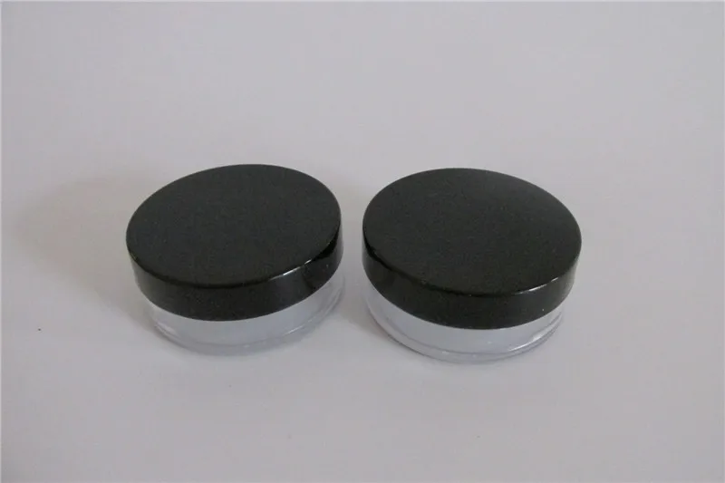 DHL Free 200pcs/lot 20g Power Puff Looser Powder Jar With Sifter Empty Eyeshadom Powder Bottle In Refillable