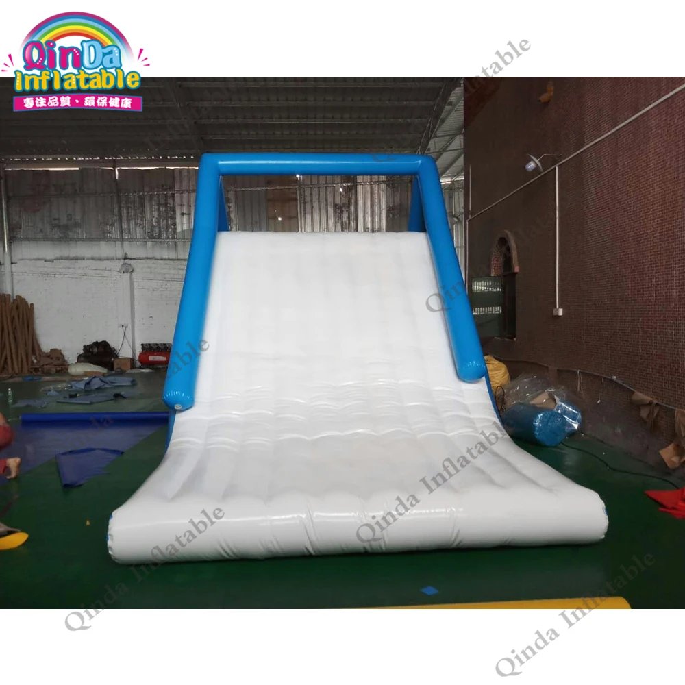 Commercial Grade Inflatable Water Slide 8x3x4m Giant Inflatable Water Slide For Rental