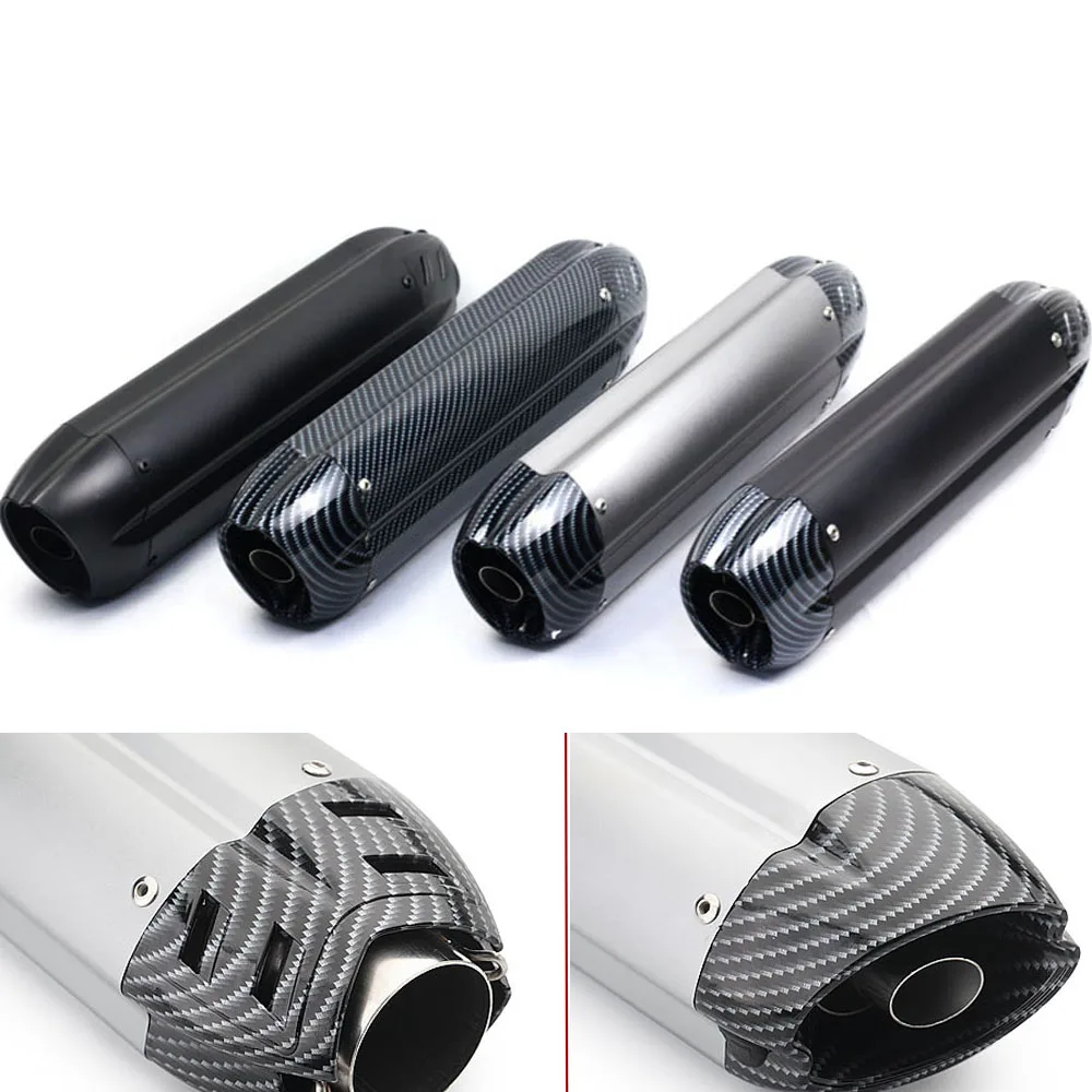 470mm Universal Motorcycle Dirt Bike ATV Exhaust Muffler Pipe DB Killer 38-51mm