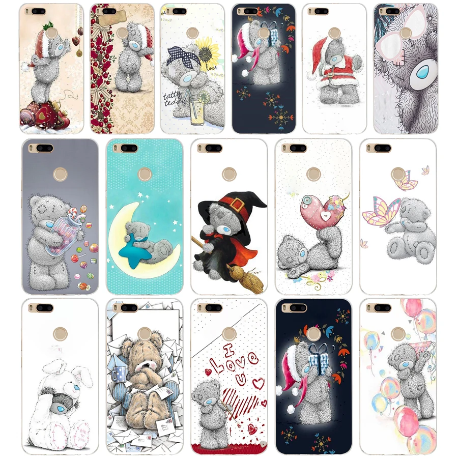 270SD Tatty Teddy Soft Silicone Tpu Cover phone Case for xiaomi redmi 4A 4X note 4 4x mi A1 A2 lite