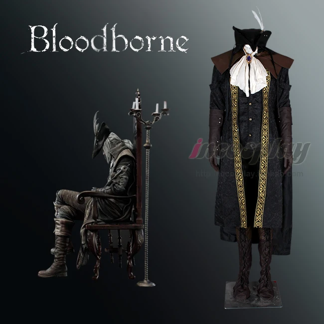 [STOCK]2018 Anime Bloodborne Maria Of The Bell Tower Uniform Cosplay Costume Customize Any Size For Halloween Free Shipping New.