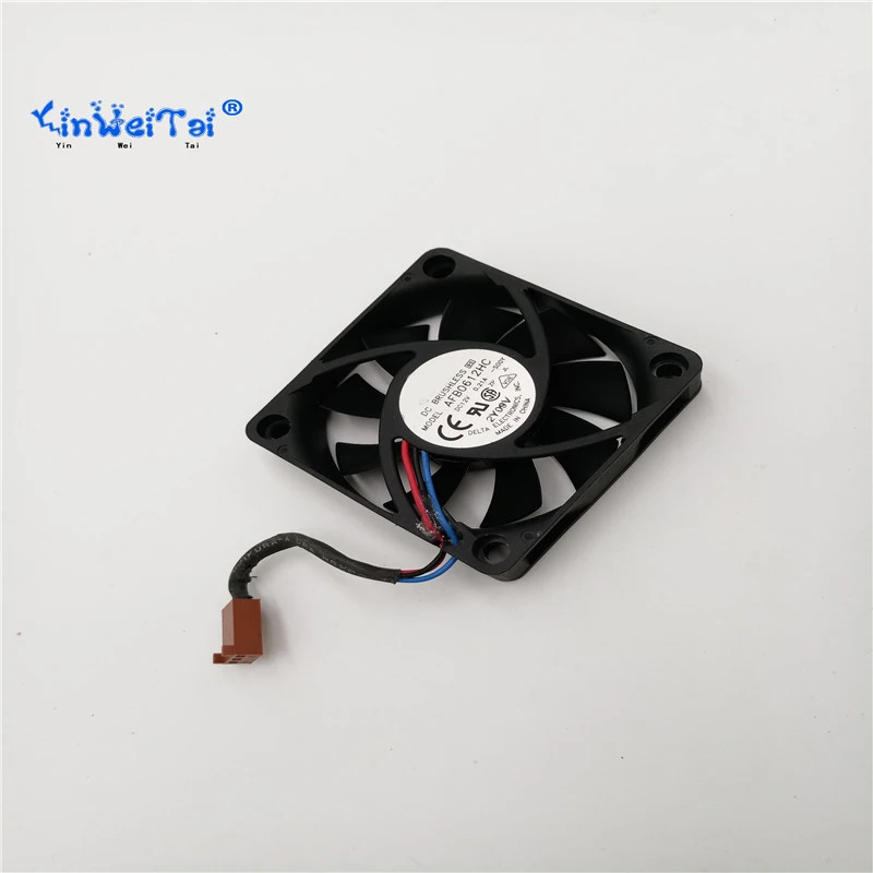 

Free Shipping 2 FAN For AFB0612HC-S00Y AFB0612HC S00Y 12V 0.21A 60x60x15mm Server Square fan