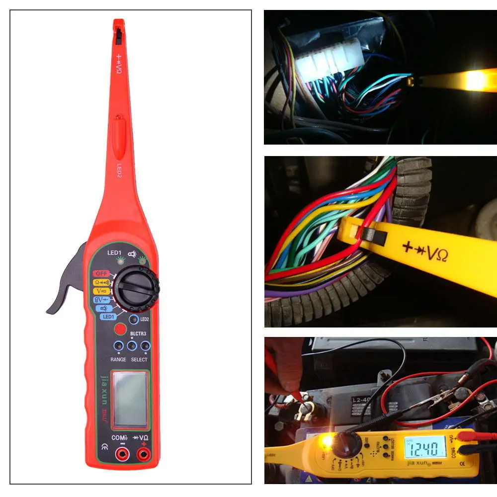 Multi-Funktion Auto Circuit-Tester Multimeter Lampe 3 in 1 Auto Reparatur Automotive Electrical Multimeter 0V-380V Spannung Werkzeuge