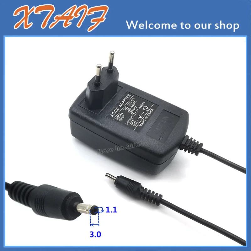 Buena calidad 12V2A adaptador de corriente cargador de pared de viaje fuente de alimentación para Acer Iconia Tab A500 A100 A501 A200 W501 Tablet PC 12V 2A