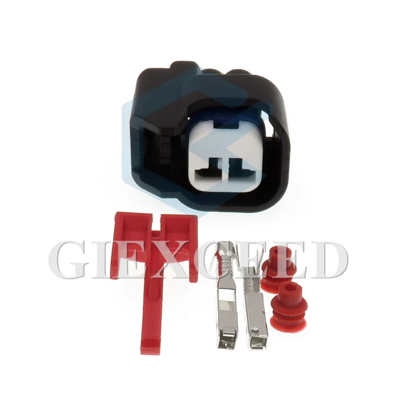 

2 Set 2 Pin AC Assembly 34062-0028 Car Air Condition Compressor Pump Connector Wire Socket ABS Sensor Plug For Ford Mondeo Focus