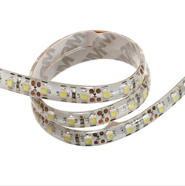 IP65 Waterproof 300leds/5M SMD 3528 RGB warm white R G B white LED Strip Flexible Diode Tape 12V LED Ribbon 60LED/M Led strip