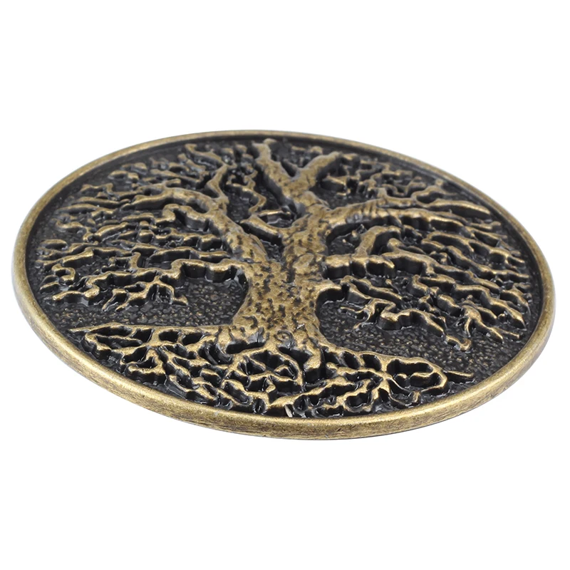 Tree Buckle Round Alloy Belt Accessories